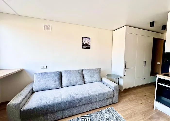 Brand New In The Center Apartament Wilno